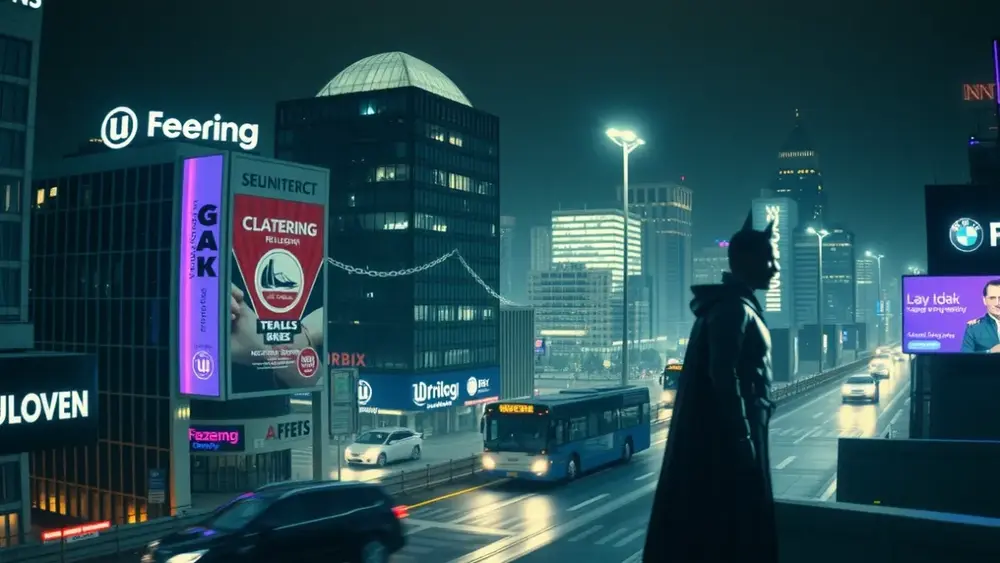 A cidade de Gotham na visão sombria de Christopher Nolan
