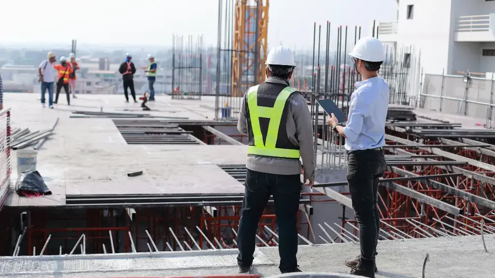 Construção de prédio