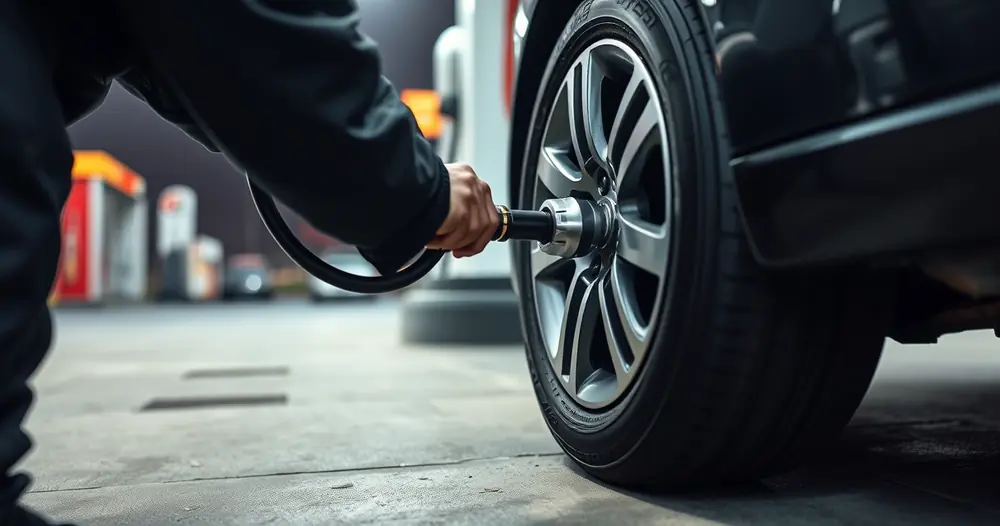 Qual é a vantagem de encher pneus com nitrogênio?