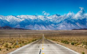 Road trip along the Eastern Sierra Nevada Mountain Range