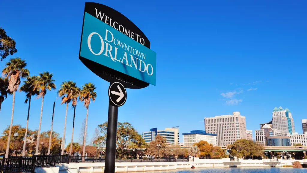 Onde fica a cidade de Orlando