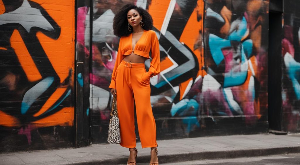 Uso da cor laranja na moda e além