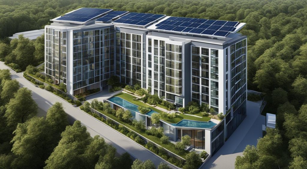 geradores elétricos solares para condomínios