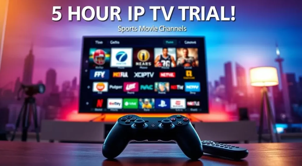 Teste IPTV 5 Horas XCIPTV com Canais de Esporte e Filmes