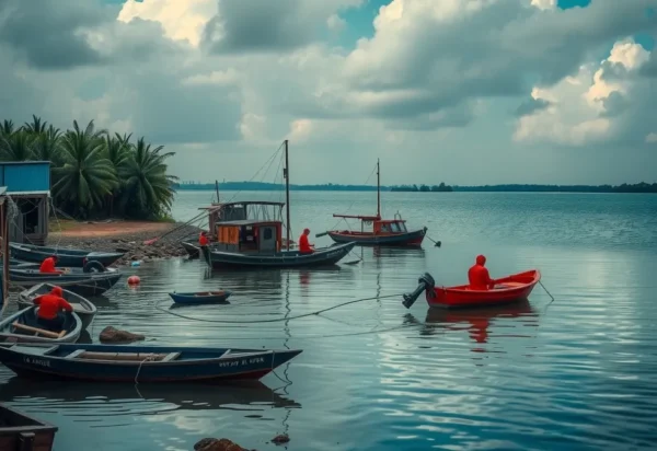 Vale do Araguaia em Goiás: destino dos pescadores brasileiros